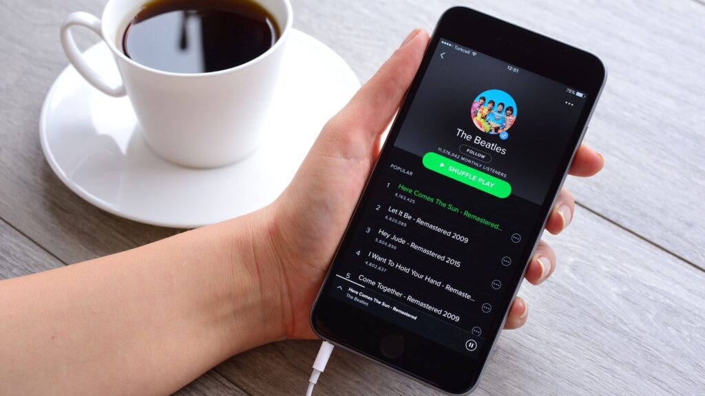 Spotify Music Streaming service