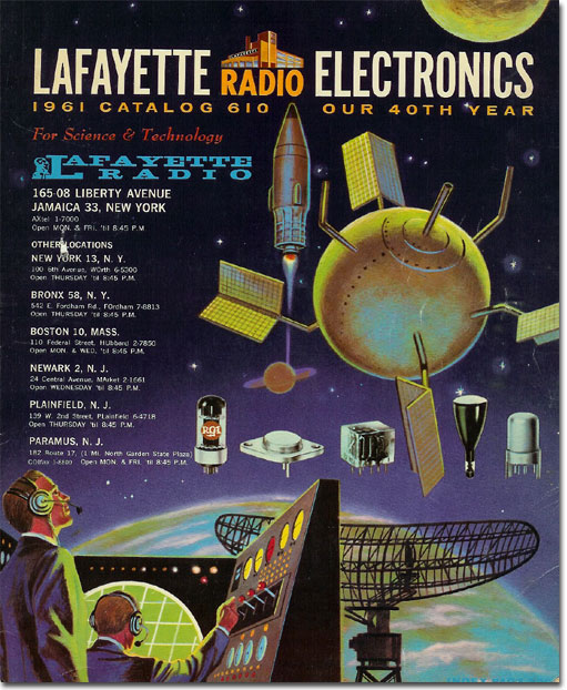 Lafayette Radio Electronics 1961 catalog