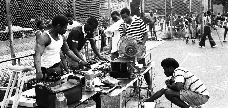 Block Party powered by vinyl records