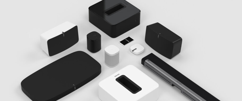 SONOS offers a wide range of wireless speakers