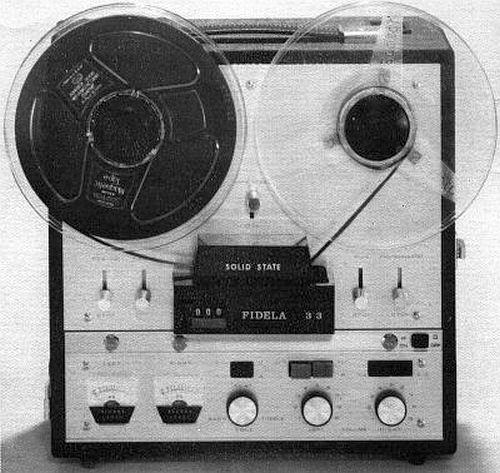 Fidela 33 stereo recorder by Nakamichi