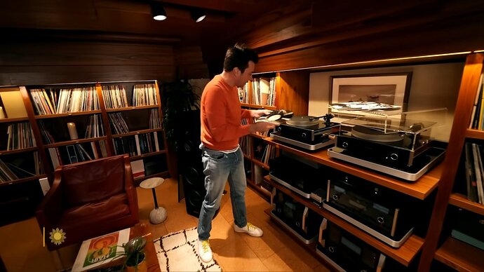 Jimmy Fallon Hi-Fi system