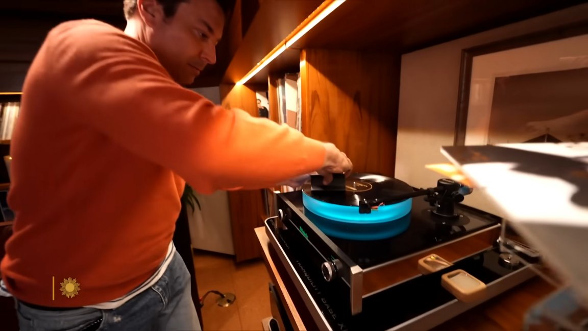 Jimmy Fallon Hi-Fi system