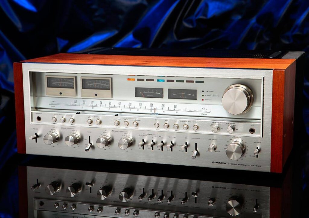 Pioneer SX-1980 stereo receiver Bob Seger