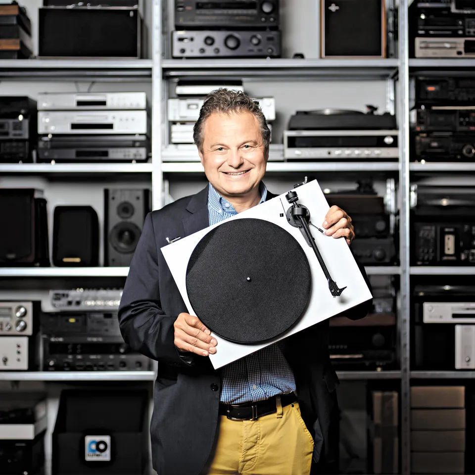 Heinz Lichtenegger, founder of Pro-Ject Audio Systems