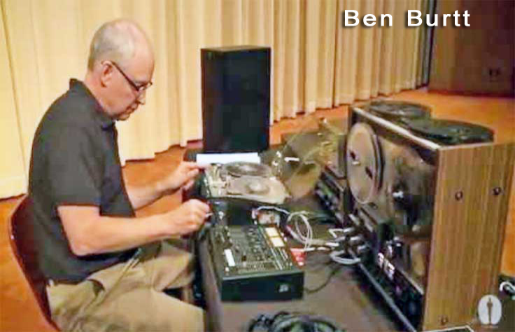 Ben Burtt creating movie magic with a TEAC A-2300 Recorder