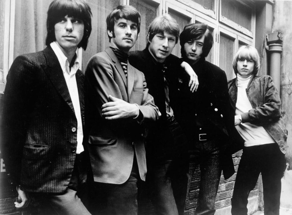 Jeff Beck and the rest of the Yardbirds