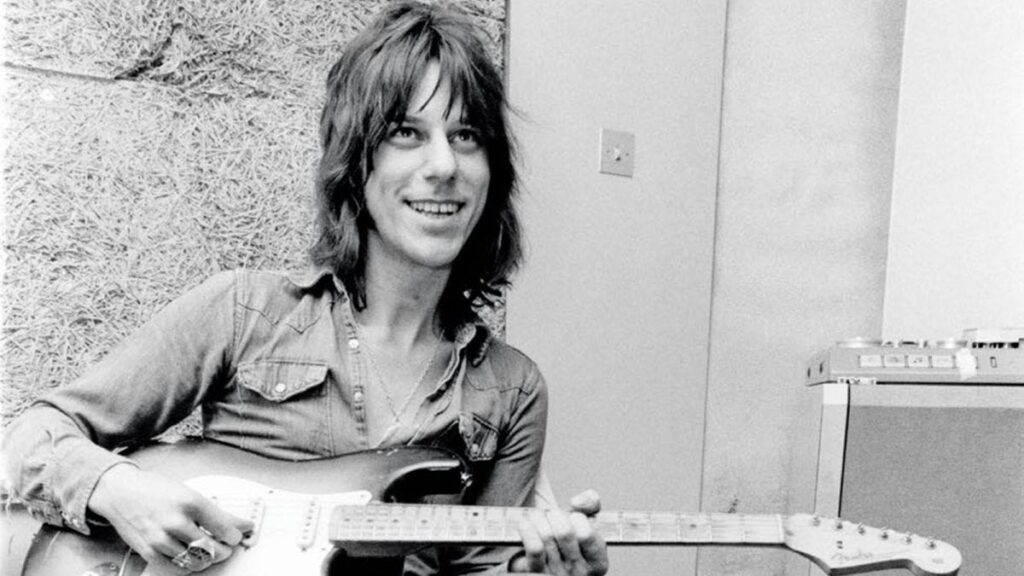 A young Jeff Beck