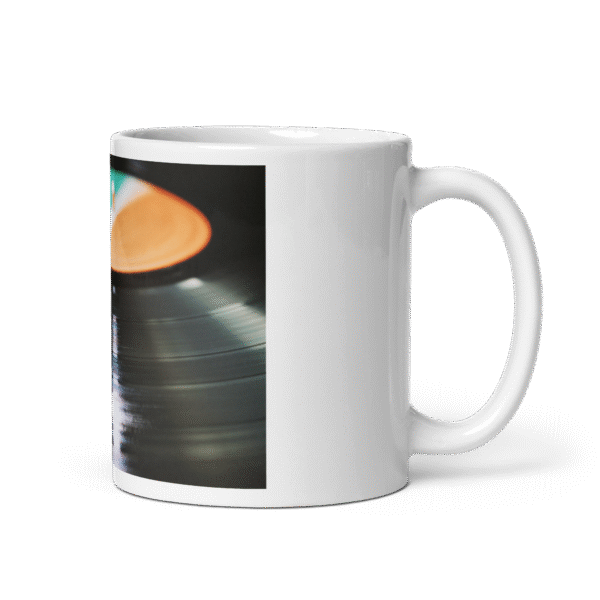 "Got Vinyl?" White Glossy Mug - Image 9