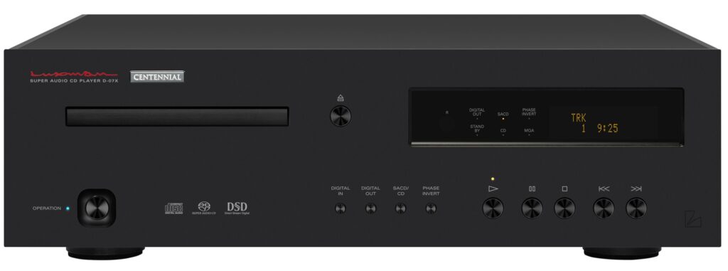 Luxman D-07X Black Edition "Centennial" Digital Player