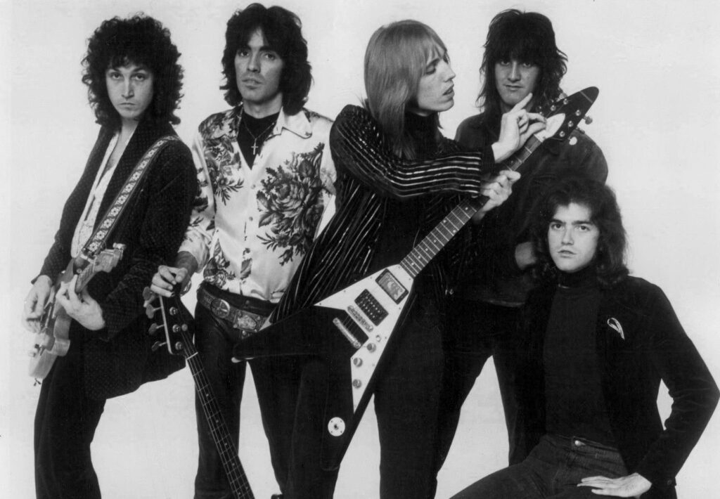 Tom Petty (center) and the Heartbreakers