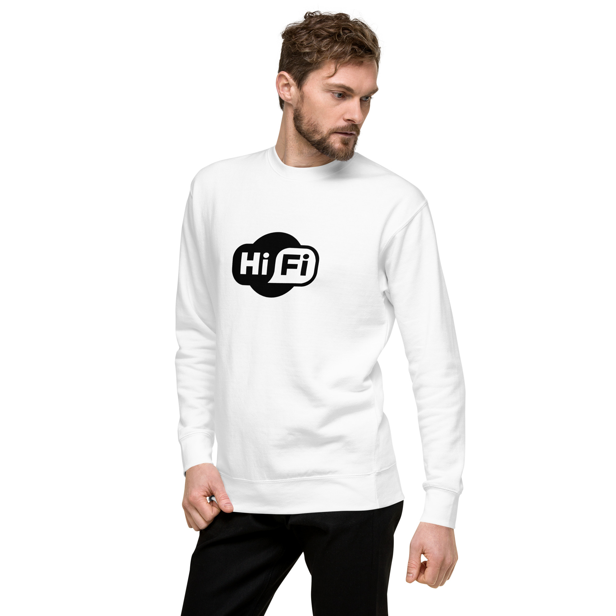 Wi-Fi Hi-Fi Logo Sweatshirt - Hi-Fi Hall of Fame