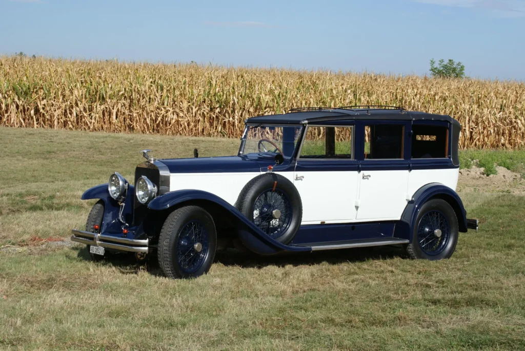 An example of a 1920s Hispano-Suiza motor car