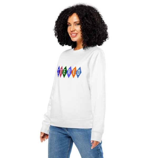 Vintage-style "Diamonds" Stereo Unisex sweatshirt - Image 7