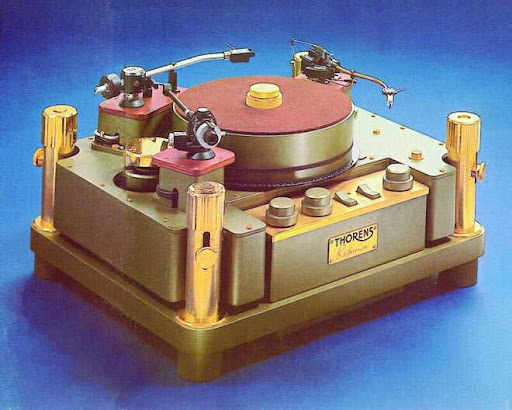 Thorens "Reference" Turntable equipped with three tonearms