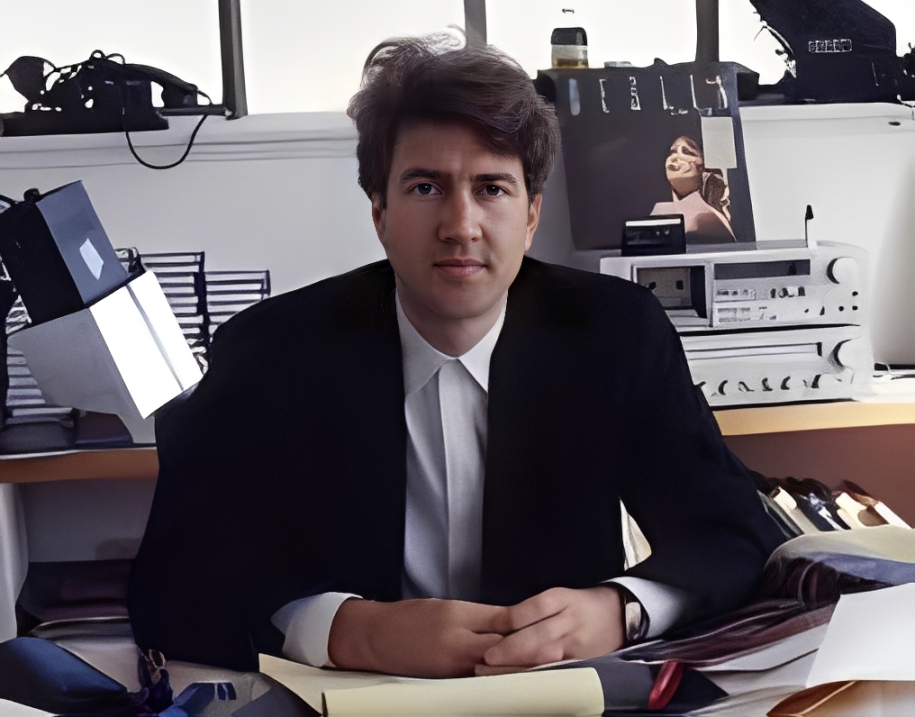 David Lynch's modest office Hi-Fi system
