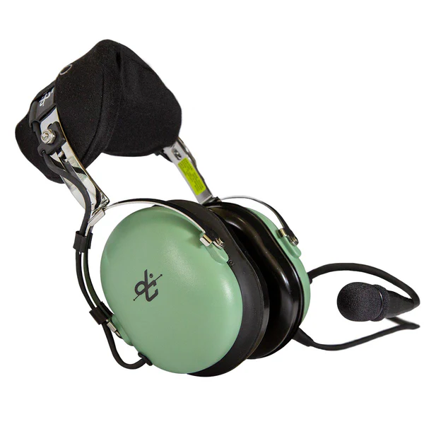A pair of David Clark H10 headphones