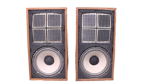 A 1960s era pair of JansZen Z-400 series loudspeakers, using a dynamic woofer with an electrostatic tweeter