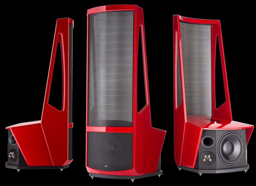 The MartinLogan Neolith from three different angles