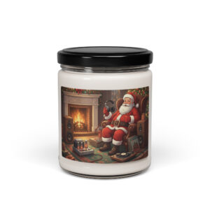 Santa Claus Loves his Hi-Fi!  Scented soy candle
