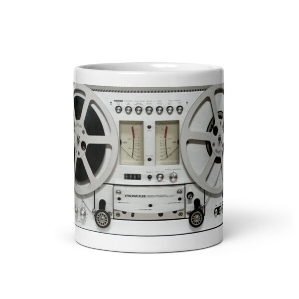 Pioneer RT-707 Open Reel Recorder - White glossy mug - Image 4