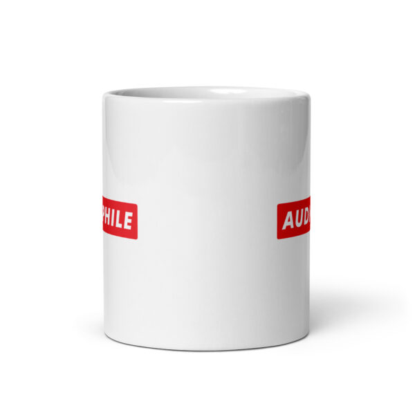 Audiophile - White glossy mug - Image 3