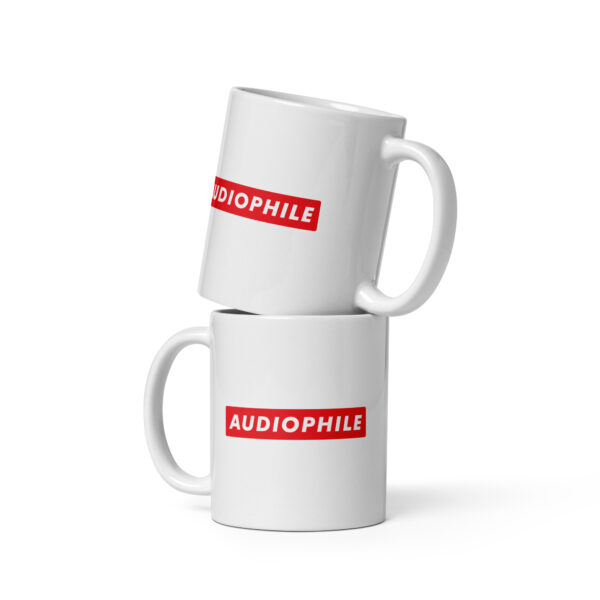 Audiophile - White glossy mug - Image 4