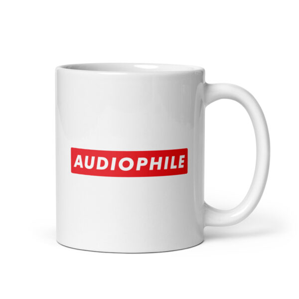 Audiophile - White glossy mug - Image 2
