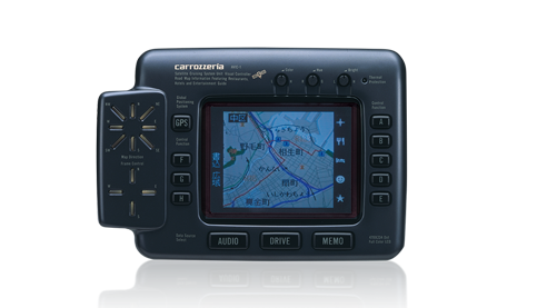 Pioneer (Carrozzeria) AVIC-1, the world's first GPS-based car navigation system