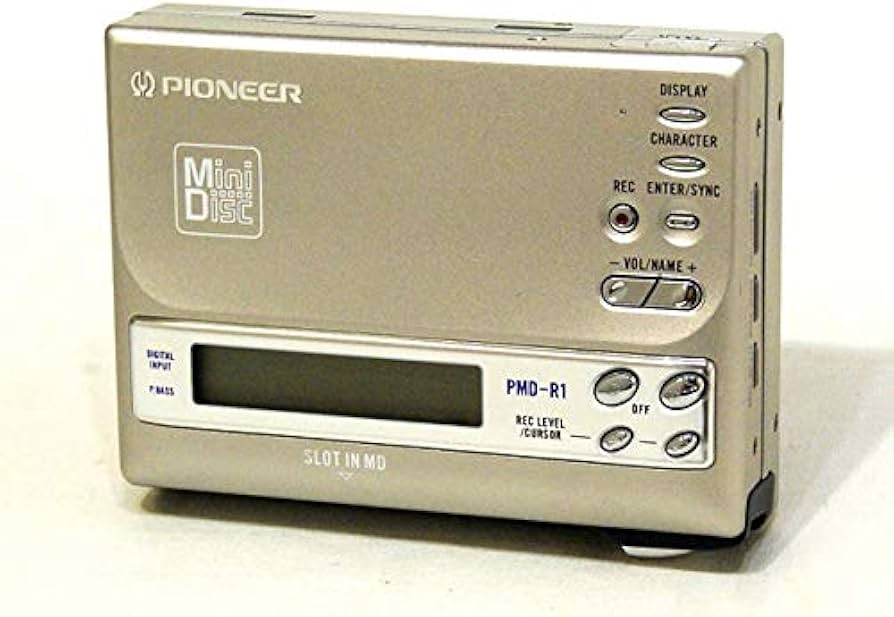 Pioneer PMD-R1 Portable MiniDisc (MD) Recorder