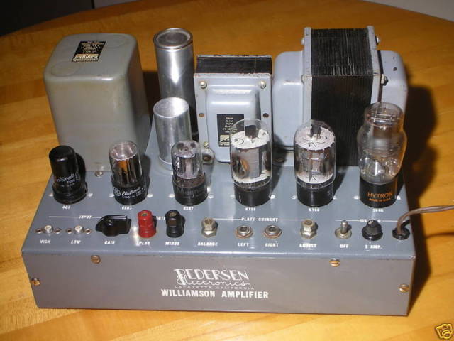 Pederson W-15 Williamson amplifier