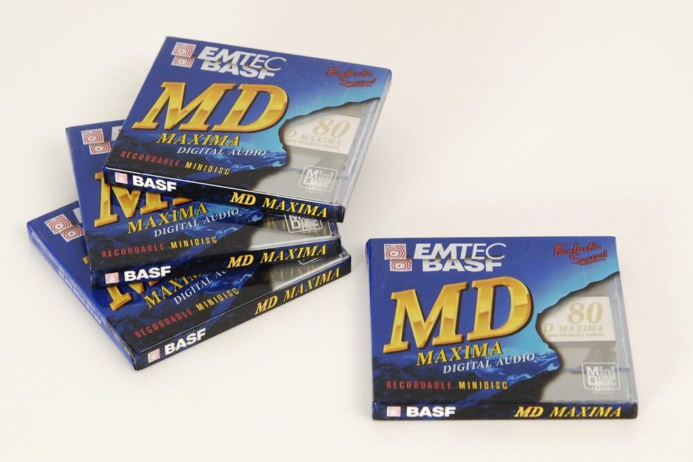 A BASF/EMTEC "Maxima" MiniDisc