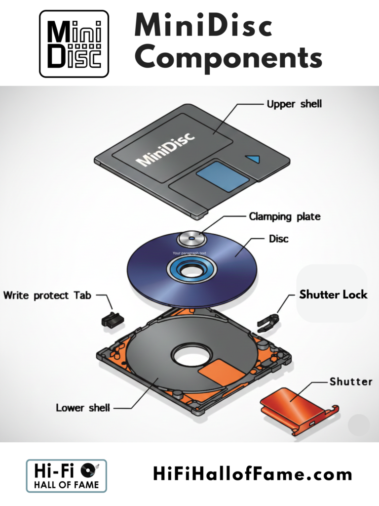 MiniDisc components