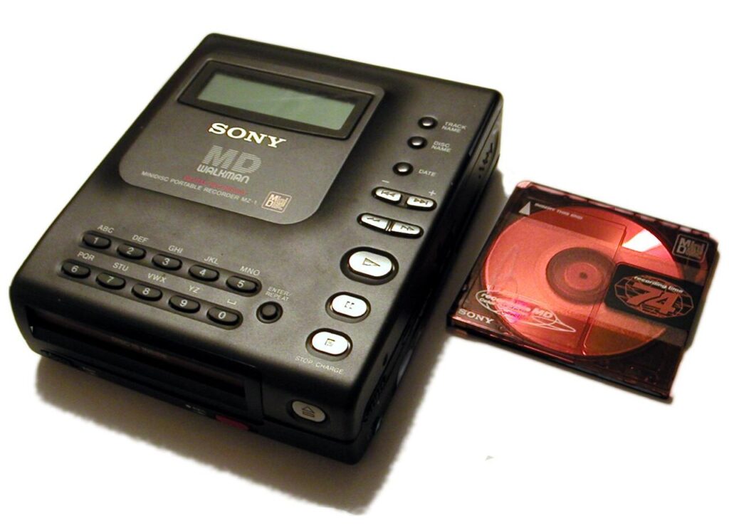 Sony MZ-1 the world's first MiniDisc recorder