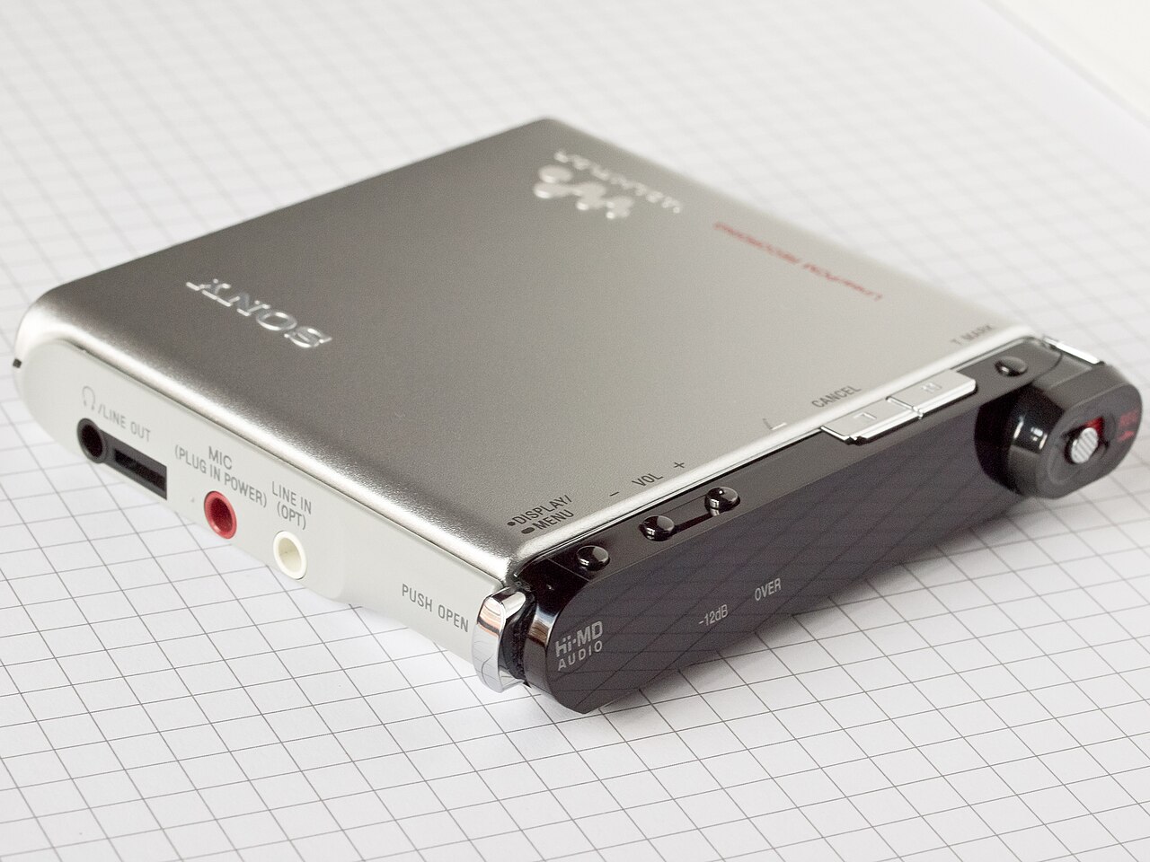 The Sony MZ-RH1 portable player was the last MiniDisc device produced, discontinued in 2013