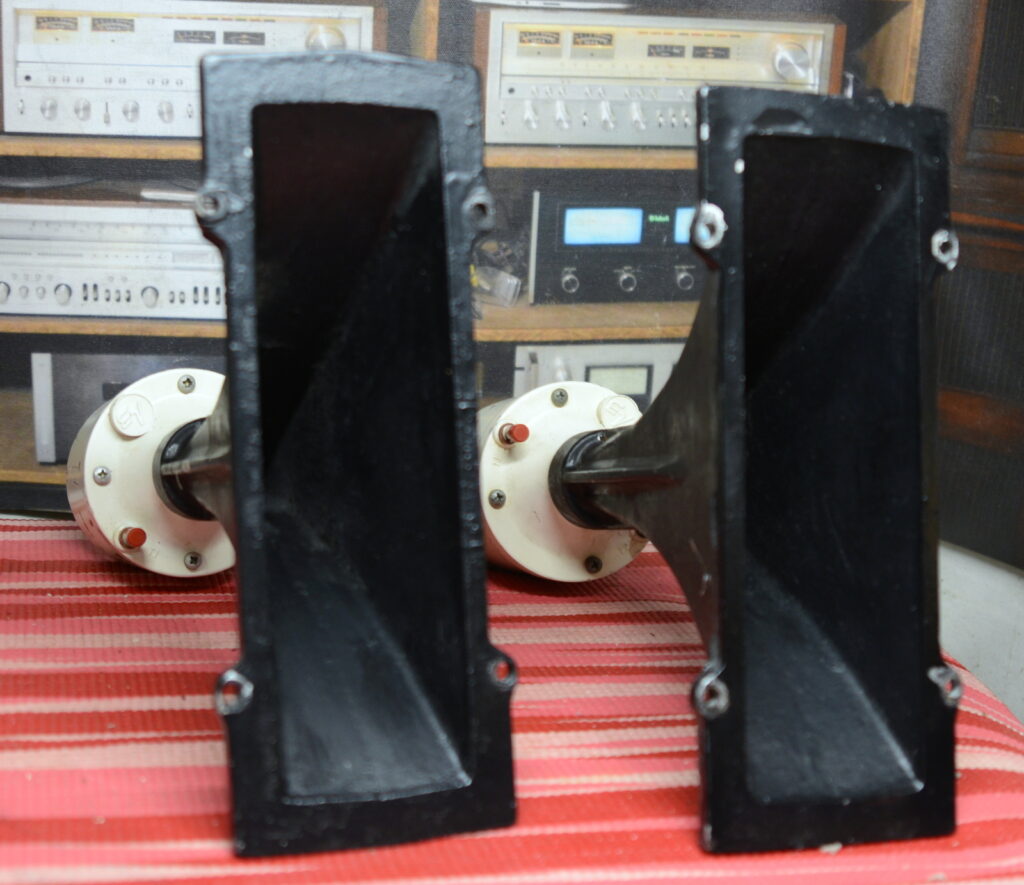 A pair of Electro-Voice T25 Midrange drivers