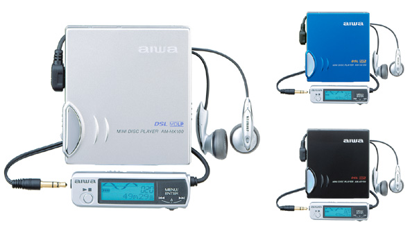 Aiwa AM-HX 100 portable MiniDisc player