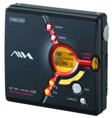 Aiwa AM-NX9B portable MiniDisc player