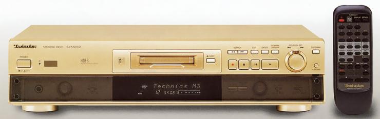 A Technics SJ-MD150 deck for home use