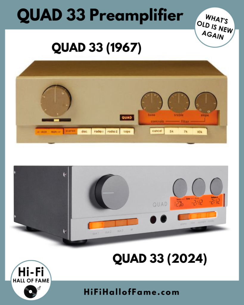 What's Old is New Again Quad 33 Preamplifier