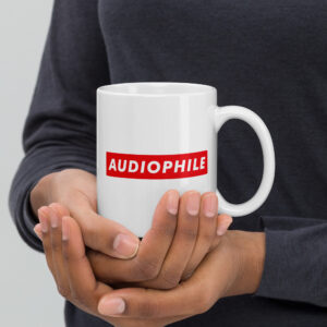 Audiophile - White glossy mug