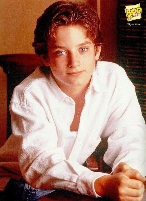 A young Elijah Wood