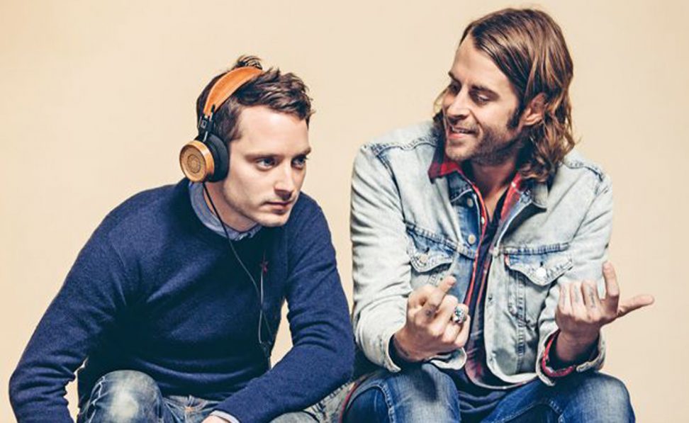 DJ duo "Wooden Wisdom" consists of Elijah Wood and Zach Cowie