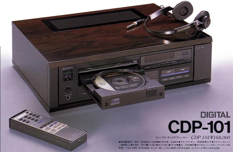 Sony CDP-101 CD Player