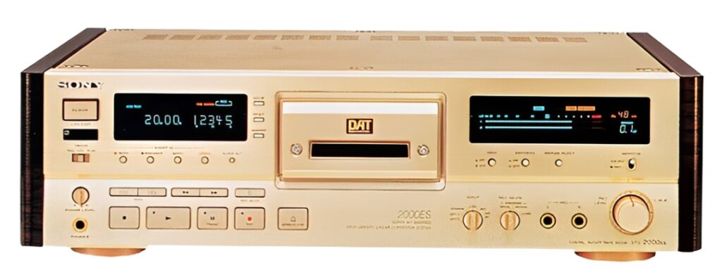 Sony DTC-2000ES was a "Digital Audio Tape" (DAT) tape recorder