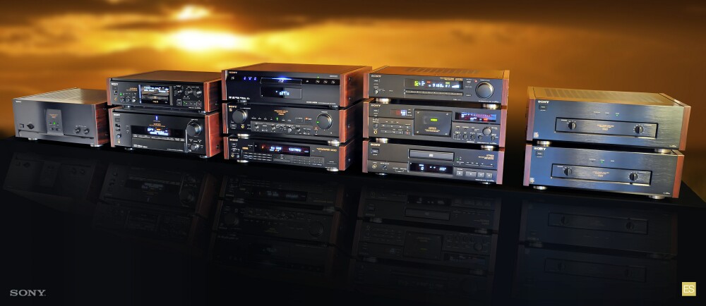 Sony's "Esprit" (ES) series of audiophile equipment
