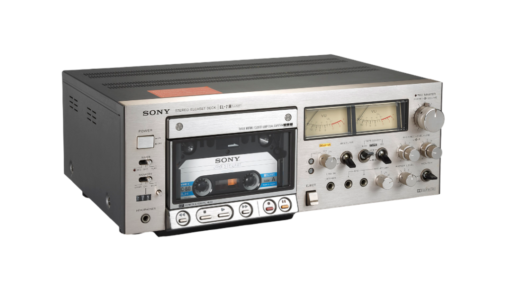 Sony EL-7 was an "Elcaset" format tape recorder