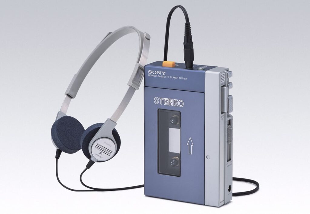 Sony's first Walkman portable cassette player, the TPS-L2